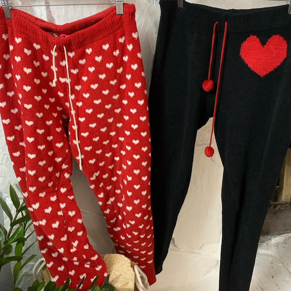 Betsey Johnson sweater knit pants